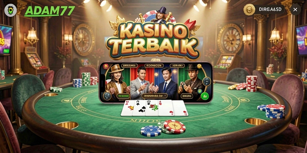 Tampilan gameplay Kasino yang mengasyikkan dan interaktif.