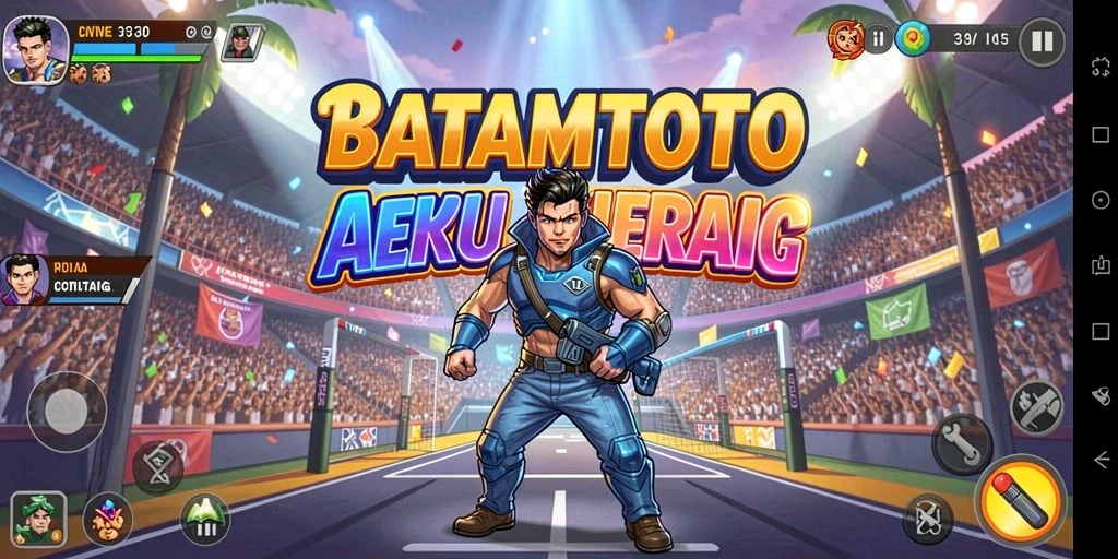 Tampilan gameplay seru dan penuh warna di BATAMTOTO.
