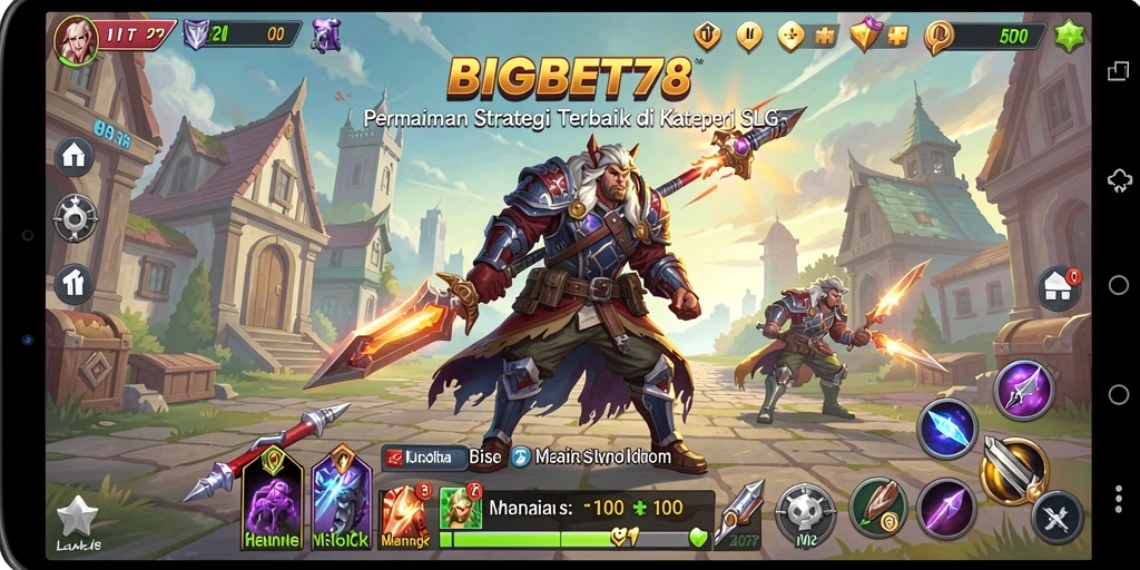 Tampilan gameplay SLG yang menarik dari BIGBET78.