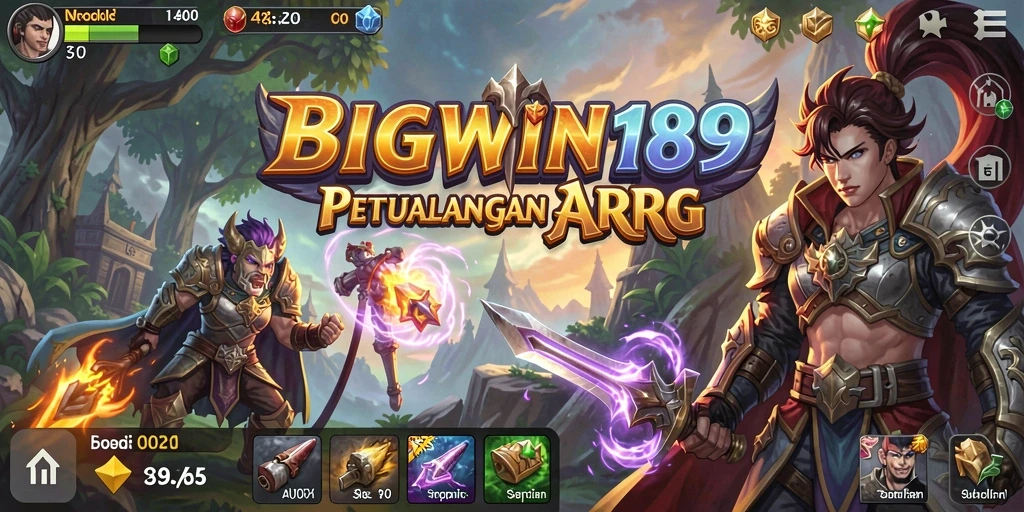 Tampilan gameplay seru dan aksi mendebarkan di BIGWIN189.
