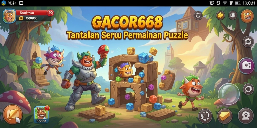 Tampilan gameplay menarik dari GACOR668 yang menampilkan teka-teki seru.