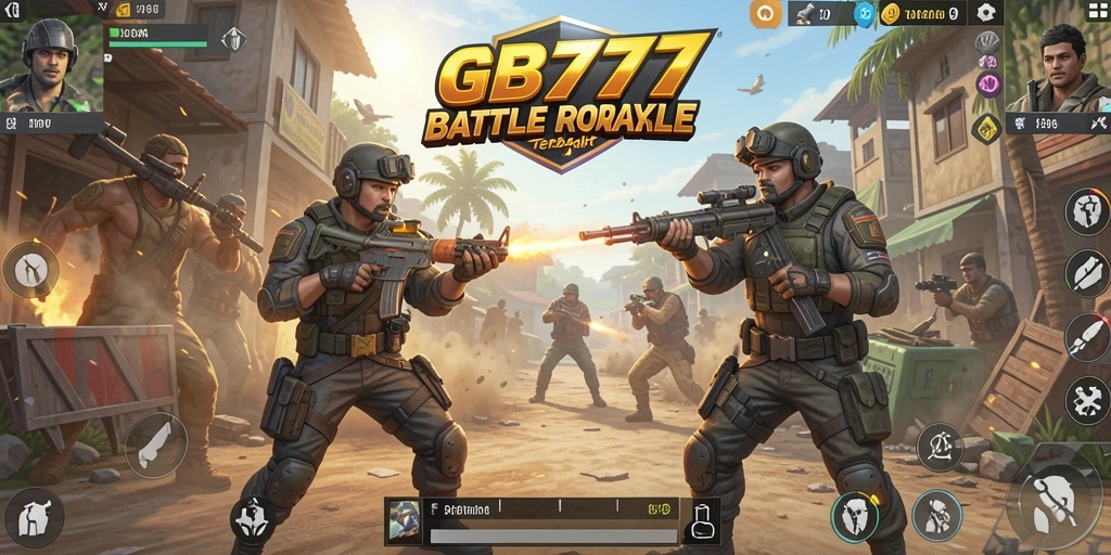 Gameplay seru di GB777 dengan momen pertempuran intens.