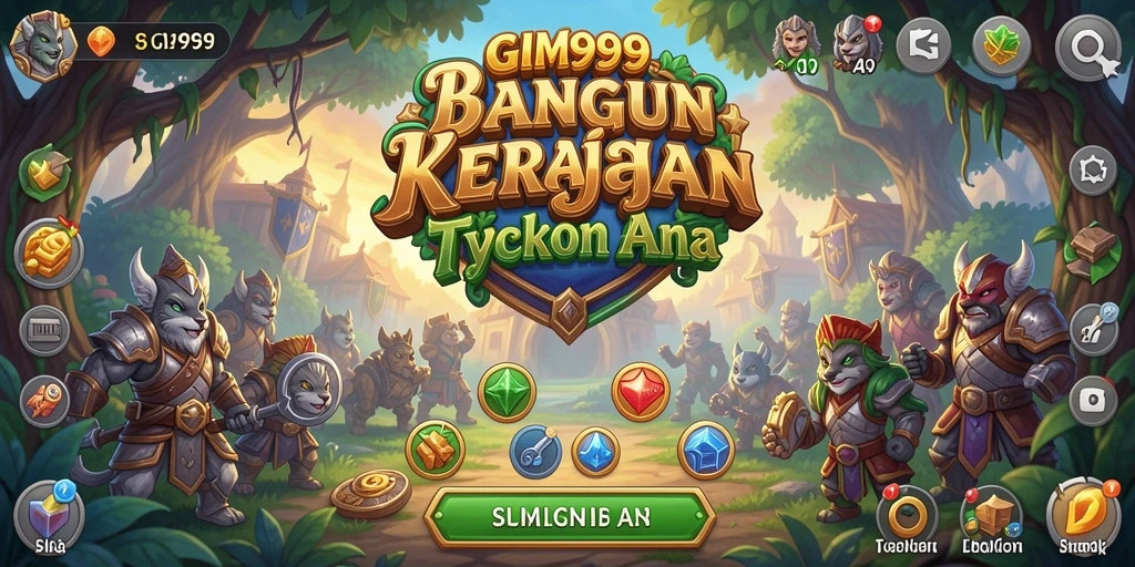 Screenshot utama GIM999 menampilkan gameplay Tycoon yang seru.