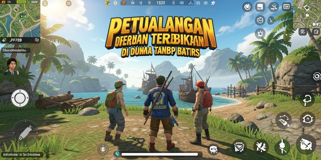 Tampilan menakjubkan dari gameplay Open World JP6789.