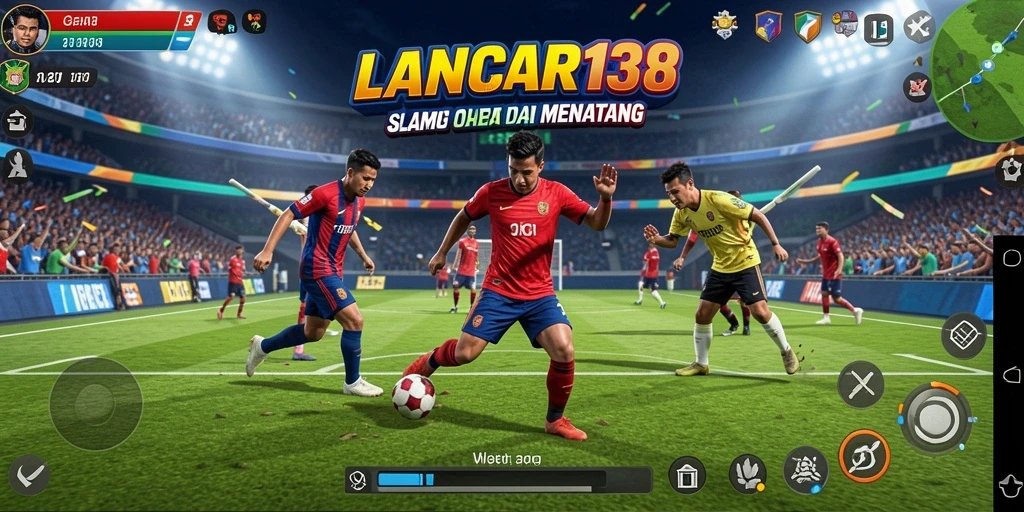 Screenshot menampilkan gameplay seru LANCAR138 dengan kompetisi olahraga.