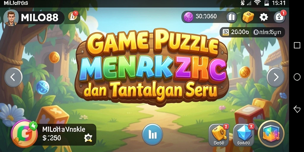 Tampilan menyenangkan dan menantang dari gameplay MILO88.