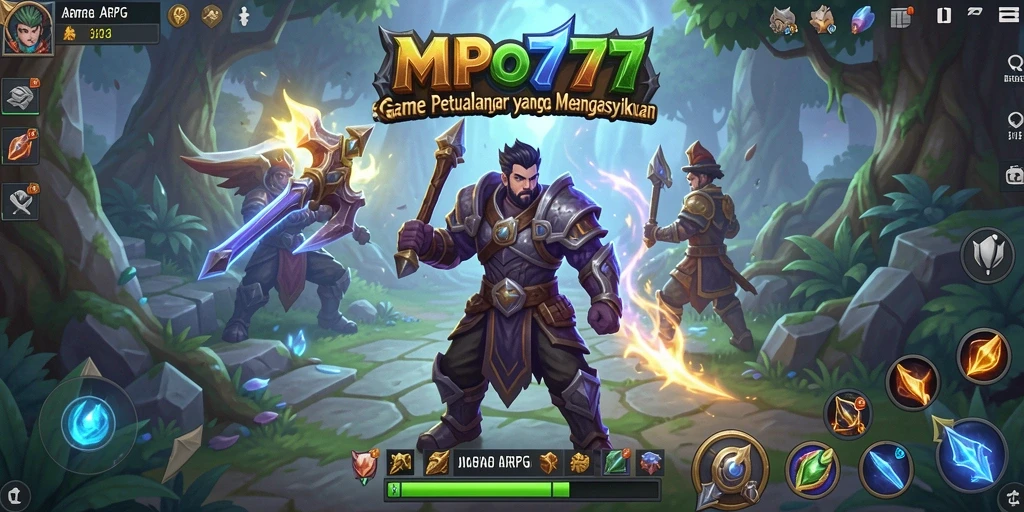 Tampilan gameplay seru dari MPO777 saat menghadapi monster epic.