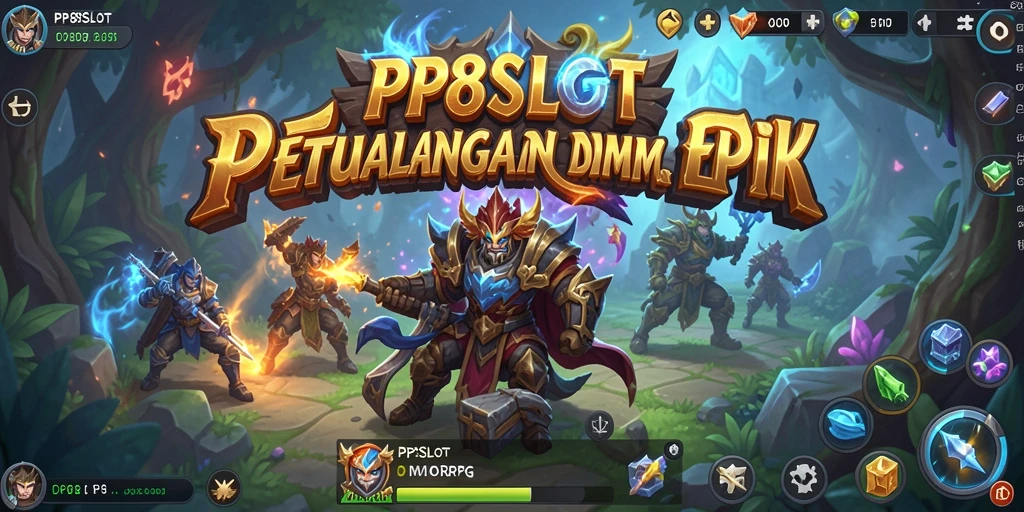 Tampilan gameplay mendalam dan aksi seru dalam PP8SLOT.