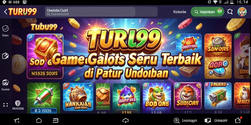 Tampilan gameplay menawan dari TURU99 dalam slot yang seru.