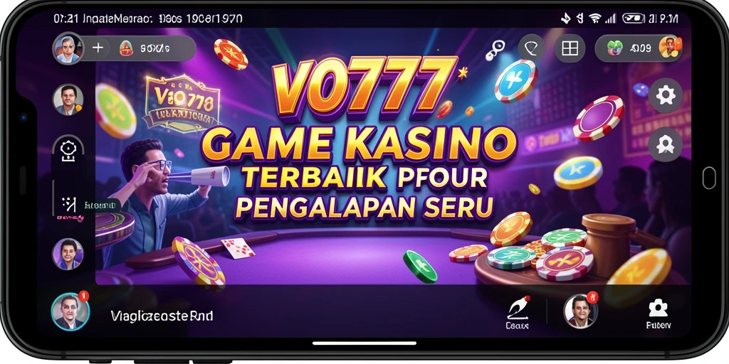 Tampilan gameplay VO777 yang menarik dengan berbagai pilihan permainan Kasino.