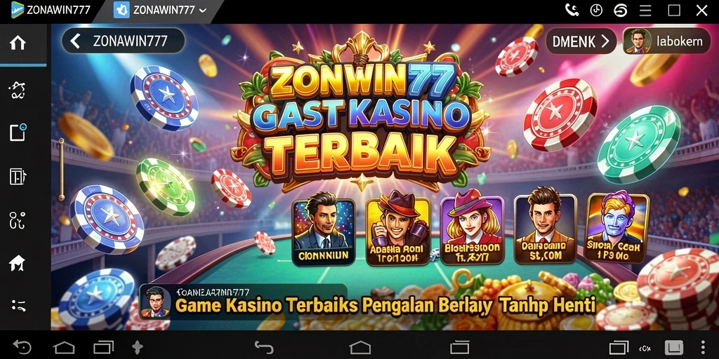 Tampilan gameplay seru di ZONAWIN777, menunggu Anda meraih kemenangan.